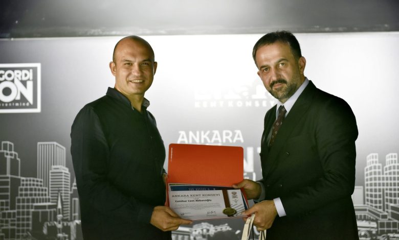 Ankara Eczacı Odası Başkanı'ndan Halil İbrahim Yılmaz'a tebrik ziyareti