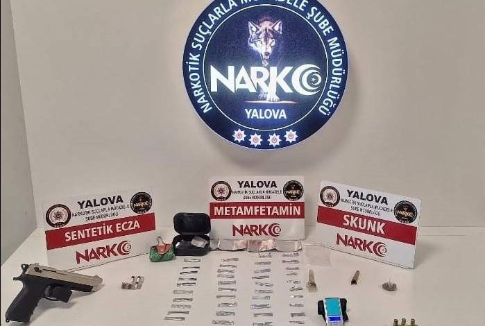Yalova İlinde Uyuşturucu Ticareti yapanlara büyük darbe indirildi