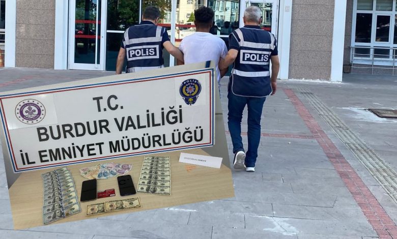 Burdur ve Manavgat Emniyetinden koordineli çalışma: Dolandırıcı yakalandı