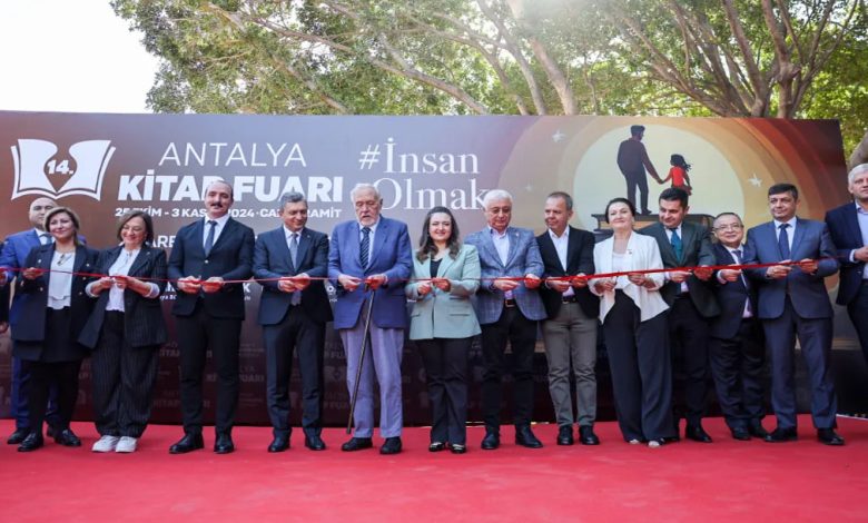 14. Antalya Kitap Fuarı kapılarını açtı