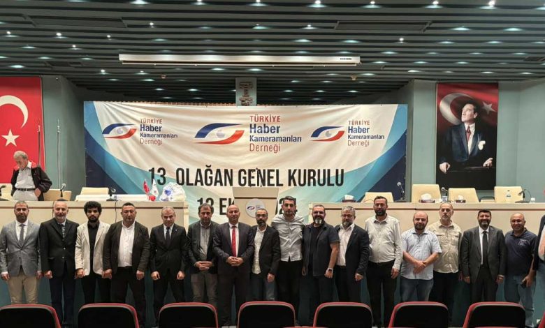 Aytekin Polatel Türkiye Haber Kameramanları Derneği Başkanlığına yeniden seçildi