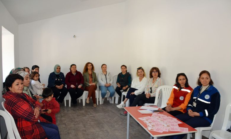 Muğla'da Büyükşehir’in başlattığı meme kanseri eğitimleri devam ediyor