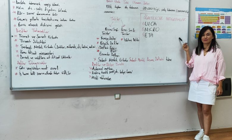 Yatağan'da halk eğitimden bilgisayar destekli muhasebe kursu