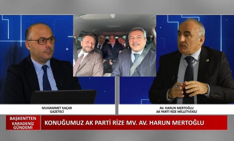 Rize Milletvekili Mertoğlu o fotoğrafı yorumladı: “Birliğimizi kıskanıyorlar”