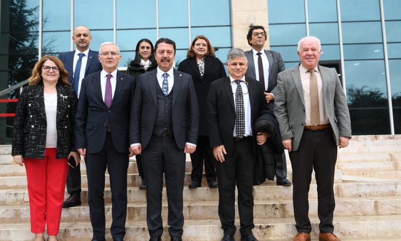 Başkent Üniversitesi ile Beypazarı Belediye Başkanı geleceğe yön veren projeleri değerlendirildi - Birlik Haber Ajansı