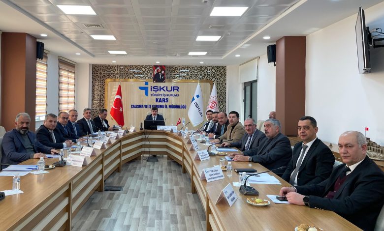 Kars'ta Mesleki Eğitim ve İstihdam Toplantısı yapıldı - Birlik Haber Ajansı