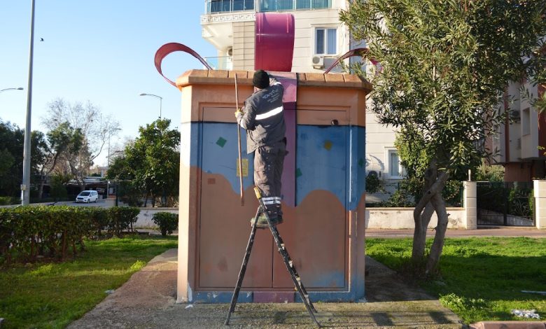 Konyaaltı’nda trafo binaları renkleniyor - Birlik Haber Ajansı