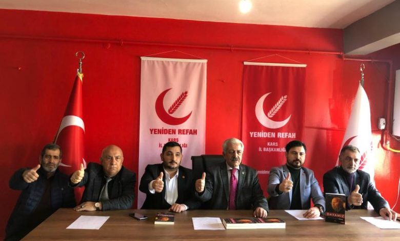 Yeniden Refah Partisi Kars İl Başkanı İbrahim Çelik, "Asgari ücret ve emekli maaş zamları açlık sınırının altında kaldı" - Birlik Haber Ajansı