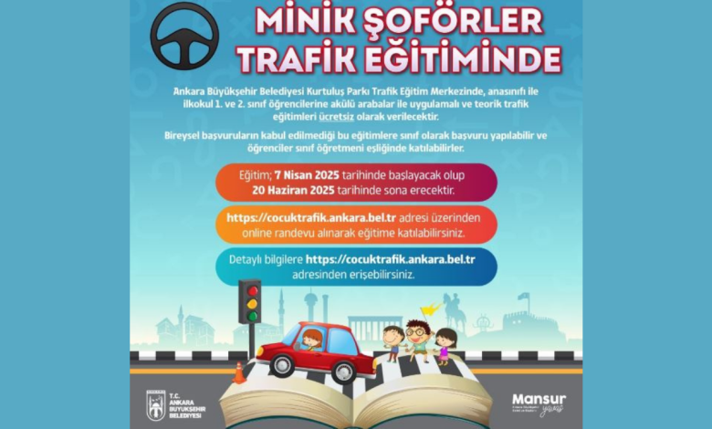 ABB’den Başkentli miniklere ücretsiz trafik eğitimi - Birlik Haber Ajansı