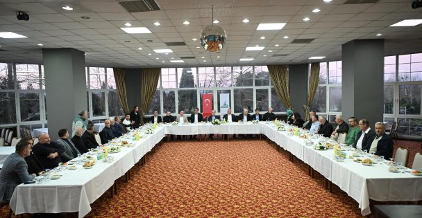 Başkan Kocaman muhtarlarla buluştu - Birlik Haber Ajansı