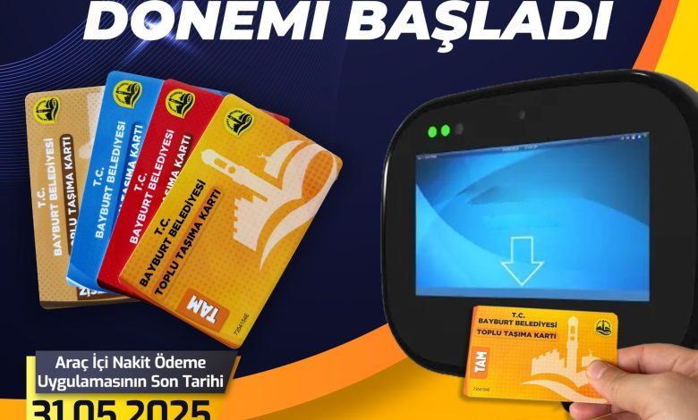 Bayburt'ta belediye otobüsleri ve özel dolmuşlarda tek kart sistemi dönemi başladı! - Birlik Haber Ajansı