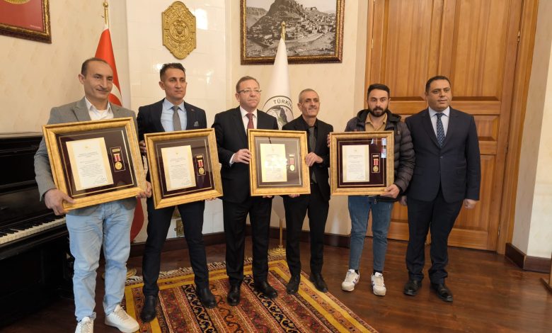 Kars'ta Devlet Övünç Madalyası Tevcih Töreni gerçekleştirildi - Birlik Haber Ajansı