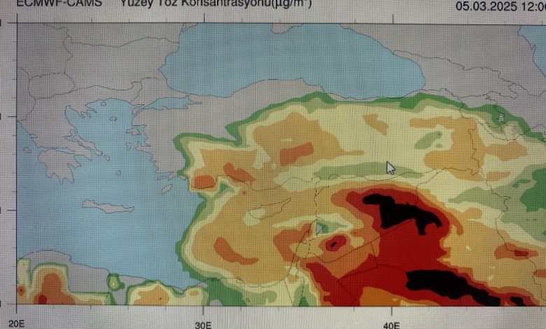 Suriye'den toz bulutu geliyor, 3 gün etkili olacak - Birlik Haber Ajansı