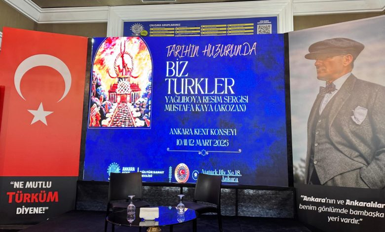 “Tarihin Huzurunda Biz Türkler” Resim Sergisi AKK’de açıldı - Birlik Haber Ajansı