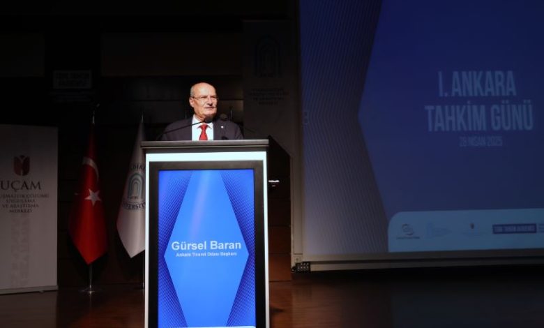 ATO Başkanı Baran, "1. Ankara Tahkim Günü Sempozyumu"na katıldı - Birlik Haber Ajansı