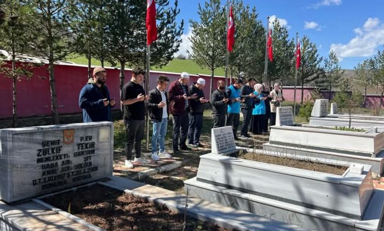 Alucra Müftülüğünden Şehitler Haftasında anlamlı ziyaret - Birlik Haber Ajansı