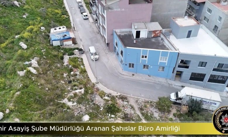 İzmir’de hakkında kesinleşmiş hapis