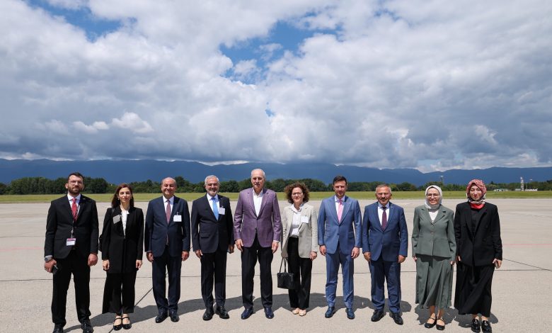 Numan Kurtulmuş, Cenevre’de Dünya