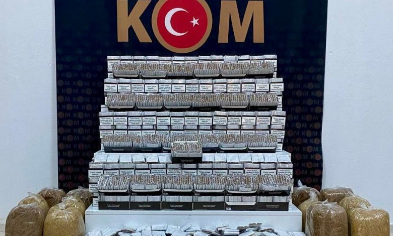 Kars’ta Kaçak Tütün Operasyonu: 80 Bin Doldurulmuş Makaron Ele Geçirildi