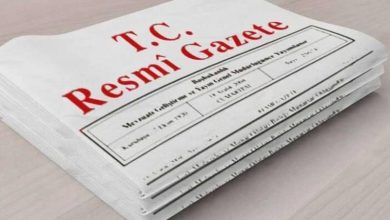 ANKARA / TEKHA Resmi Gazete’de