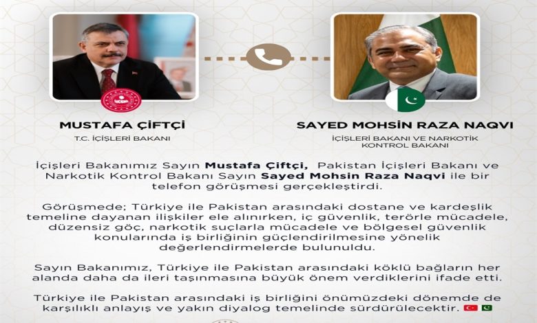 ANKARA / TEKHA İçişleri Bakanı