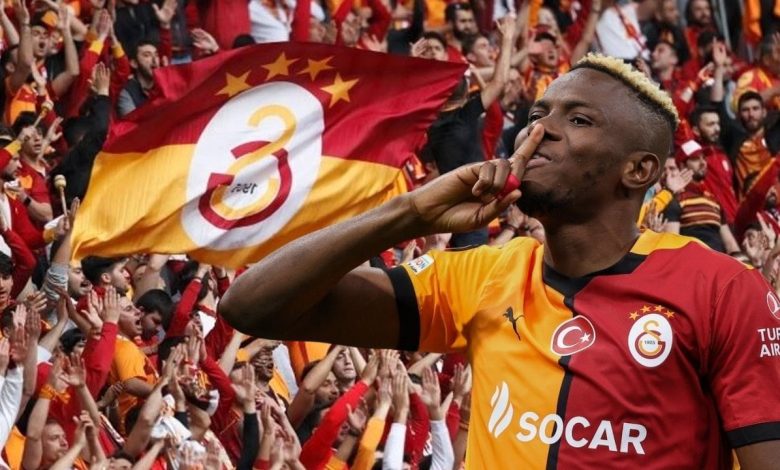 Galatasaraylı Yıldız Osimhen Derbi